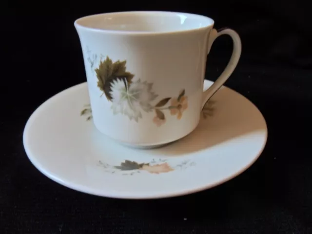 Royal Doulton TC1025 - WESTWOOD - Cup and Saucer h 3" Dia 3"  Saucer 6"