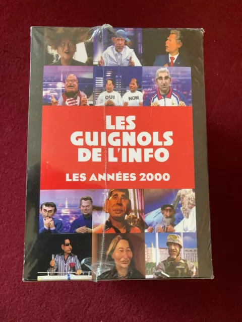 ** Rare ** Coffret DVD LES GUIGNOLS DE L'INFO 2000 - 12 DVD - VF -