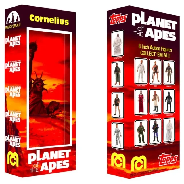 Mego Planet of the Apes Cornelius Custom Box For POTA 8” Action Figure