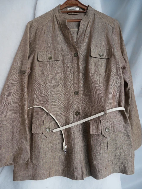 Veste Camaieu bi-matière noire et grise, taille 38, neuf (D'occasion) à