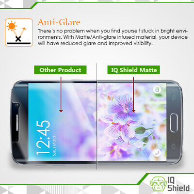 2x IQ Shield Anti-Glare Screen Protector for Motorola Moto G60S 3