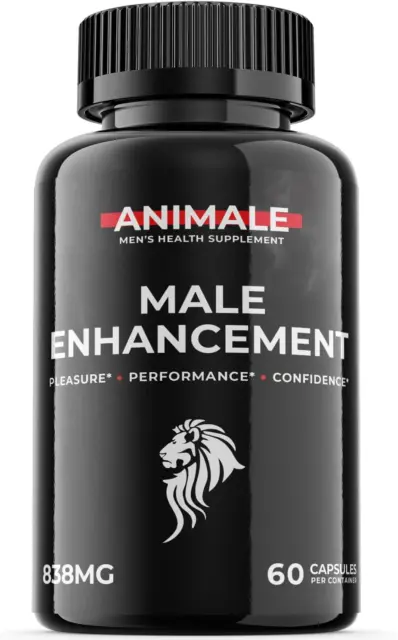 (1 Pack) Animale - Animal Male Enhancement Dietary Supplement - 60 Capsules