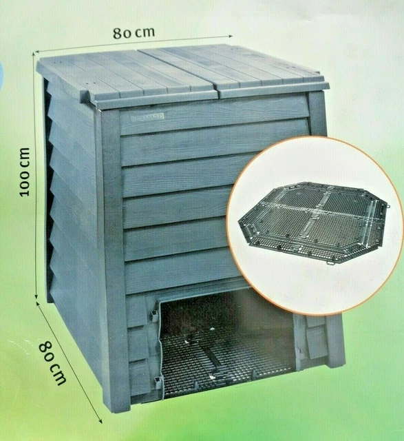 Komposter Thermo - Wood  - 600 Liter incl. Bodengitter