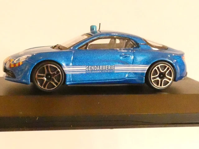 Miniature Alpine A 110 2021 Gendarmerie Burago 1/43