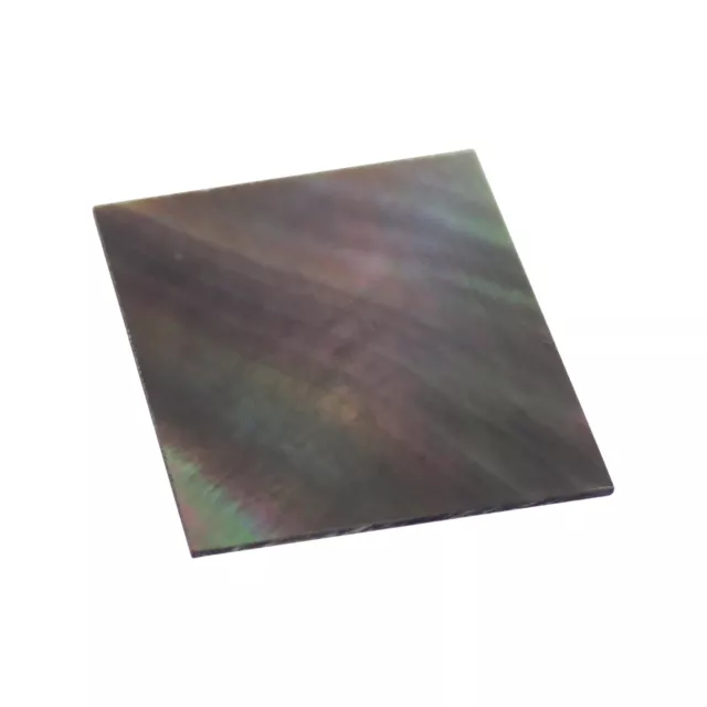 [Incudo] Black Mother of Pearl Inlay Blank - 30x30x0.5mm