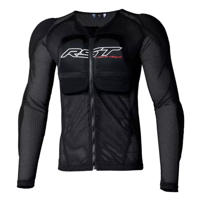 RST Level 2 Armour Under Shirt For Motorcycle - Black / Black🍌🐵