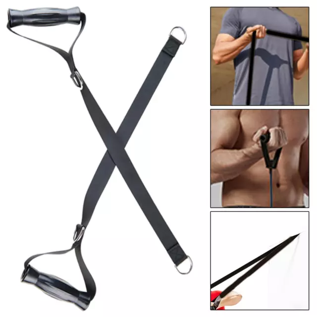 Triceps Corde de Traction avec Poignées Confortables pour Muscle Fitness