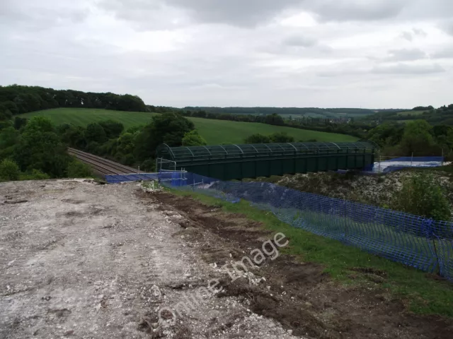 Photo 6x4 New footbridge Loudwater/SU9090 The new footbridge on footpath c2011