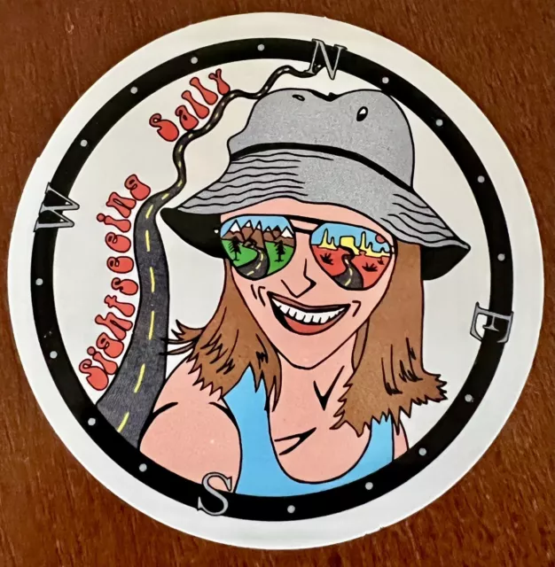 SightseeingSally Quality Vinyl Sticker / Decal YouTube Star Sightseeing Sally