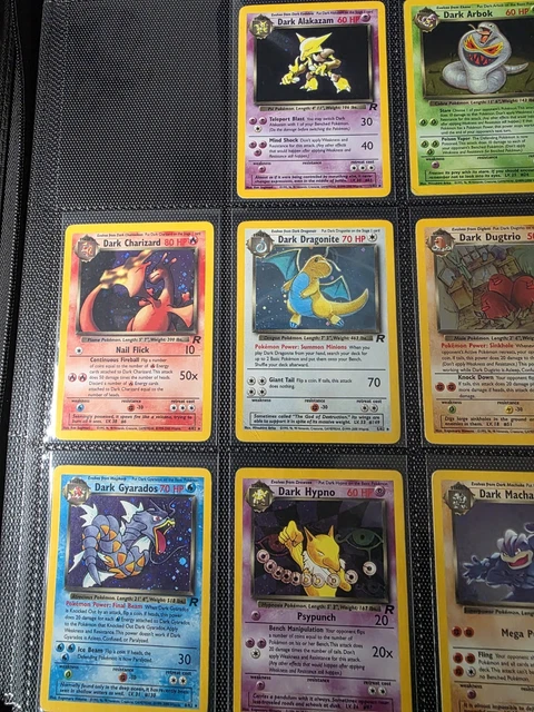POKÉMON TCG TEAM Rocket Complete Set 83/82 WOTC 65 1st EDITION CARDS ...