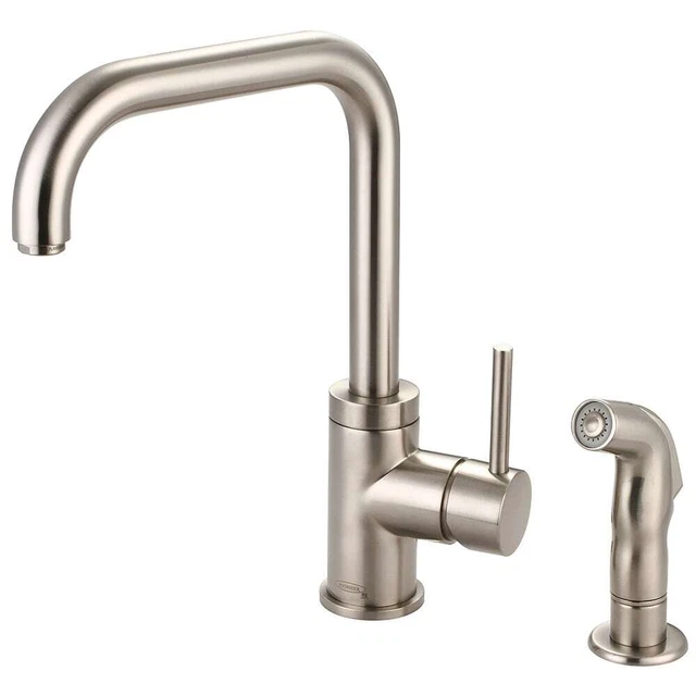Motegi Single Handle Kitchen Faucet pvd brushed nickel