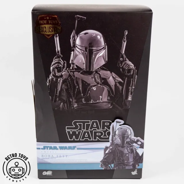 Hot Toys ARENA SUIT BOBA FETT Star Wars Black EXCLUSIVE OVP Sideshow CMS011