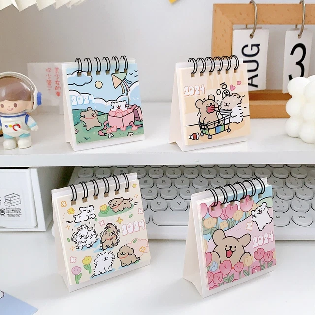 2024 TABLE CALENDAR Coil Planner 2024 Coil Calendar Desktop Calendar