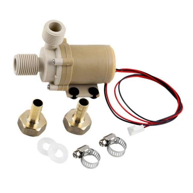 Pompe à faible bruit 12 V ingénierie plastique haute précision accessoires fl