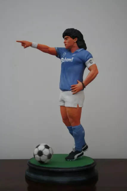 Statuetta Diego Armando Maradona 30cm napoli juve LA PUNIZIONE