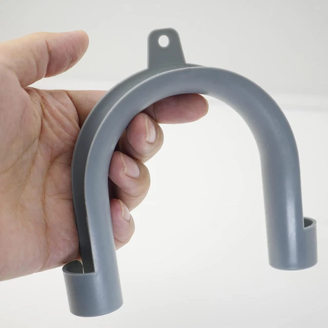 Vhbw tubo di scarico per compatibile con tutte le comuni lavatrici e lavastoviglie - attacco angolare da 22/29mm, grigio | Leroy Merlin