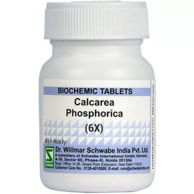 DR WILLMAR SCHWABE India Calcarea Phosphorica Biochemic Tablet 6X Free ...