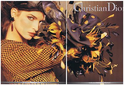 8 pages Publicité Christian Dior été 1986 Haute couture advertising fashion pub 