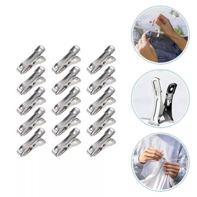55 Stainless Steel Beach Towel Clips Heavy Duty Clothespins