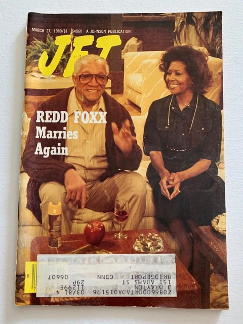 Jet Magazine March 27, 1980 REDD FOXX Marries Again