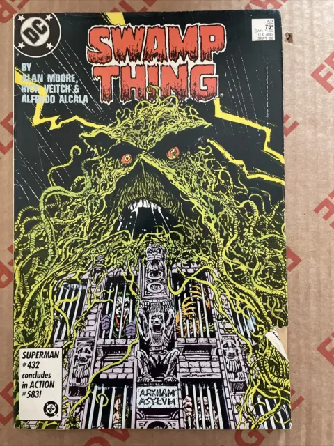 Swamp Thing (Vol 2) #52 1st Print DC Comics Alan Moore