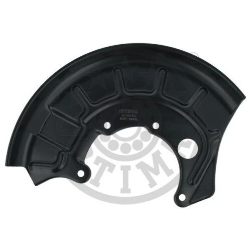 1 lamiera spruzzata, disco freno OTTIMALE BSP-1042L adatto per SEAT SKODA VW