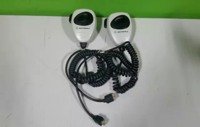 Lot of 2   Motorola HMN4069E Microphone