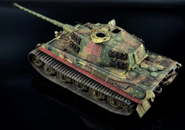 KING TIGER German Tank Ardennes 1/35 WWII Build Pro Built And Painted 2