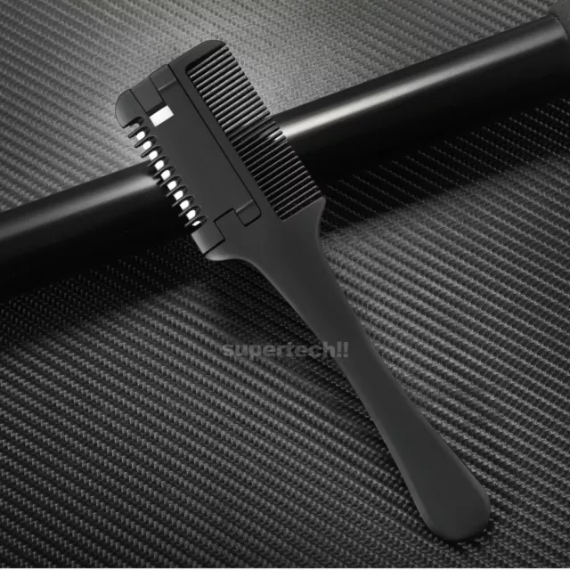 Razor Hair Cutting Thinning Trimmer Professional Hairdressing Barber Comb NEW