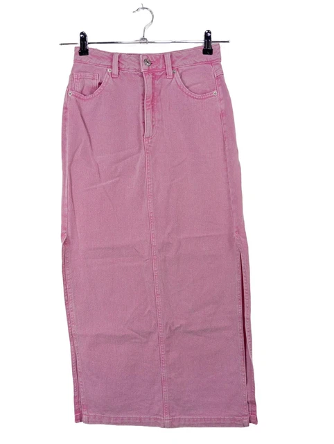 Jupe Tricotée ZARA Femme Taille 36 - Couleur Rose - Style Décontracté Et élégant - Parfait état