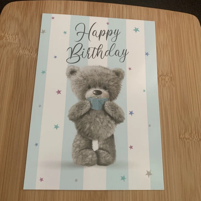 happy birthday teddy bear cards Images High Quality... HAPPY BIRTHDAY TEDDY Bear birthday card new with envelope Child Adult ...