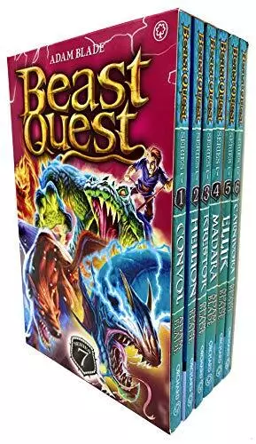 Beast Quest Pack: Series 7, 6 books, RRP..., Adam Blade