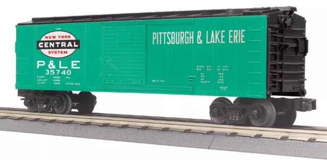 MTH Electric Trains 30-71159 O Pittsburgh & Lake Erie RailKing Box Car #35740