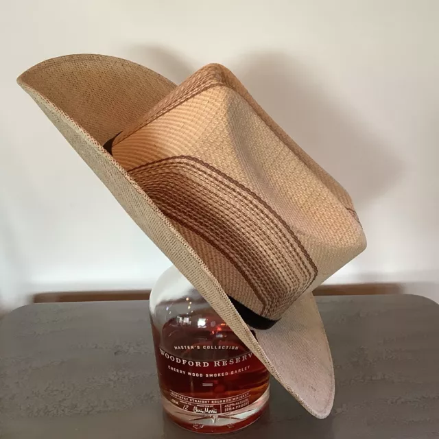 Mexican Hat Sombreros Jandelle Alta Calidad size 57 vintage straw hat 2