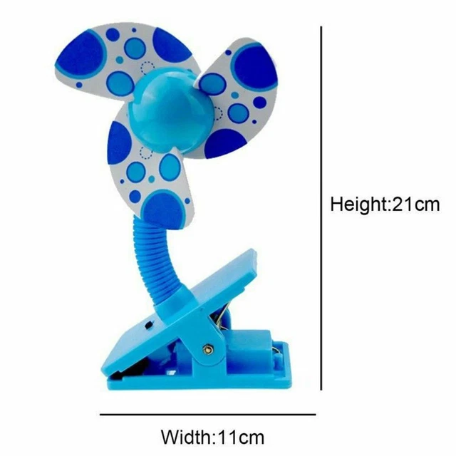 / USB Sécurité Clamp the folding chair Portable Ventilateur de poussette Mini 3