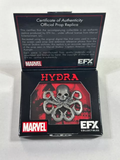 Lootcrate Captain America The First Avenger Hydra Efx Collectibles Marvel Pin