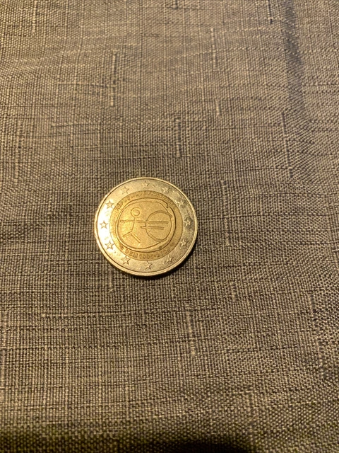 Pièce de deux euros rare République Française uem 1999_2009