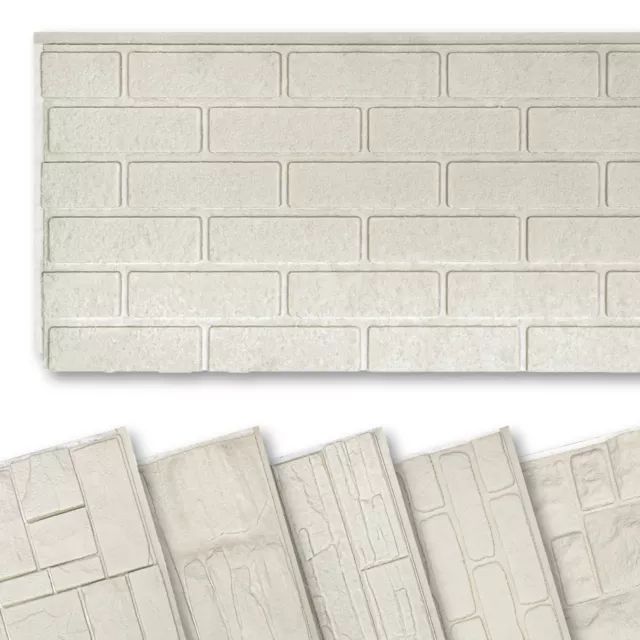 HEXIM Fassadenpaneele Revestimiento Mural Aspecto de Piedra 3D Panel Interior &