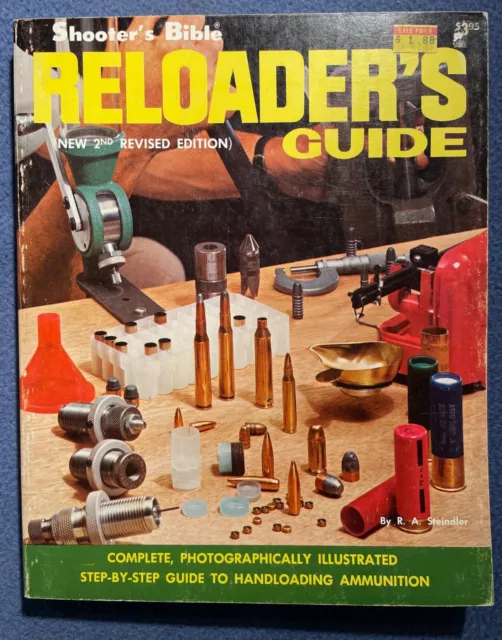 Shooter's Bible Reloader's Guide 1968 2nd ed. by R A Steindler