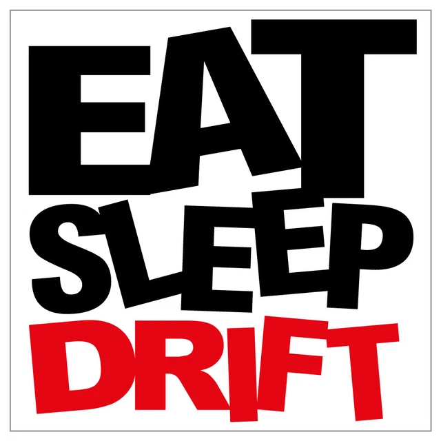 Aufkleber Eat Sleep Drift JDM OEM Stickerbomb Sticker Autoaufkleber