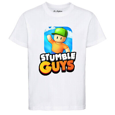 Novità!!! Maglietta gioco STUMBLE GUYS t-shirt bambino bambina ragazzo unisex