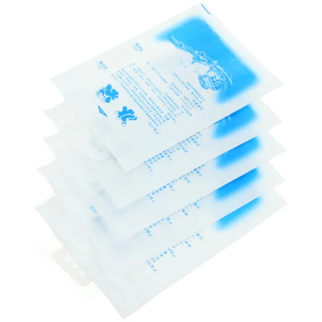 5 piezas bolsa de congelador herramienta de refrigeración de mariscos compresas de hielo