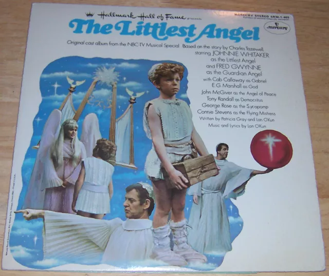 Vintage 1969 AUTOGRAPHED The Littlest Angel LP Record Album Johnnie Whitaker R1