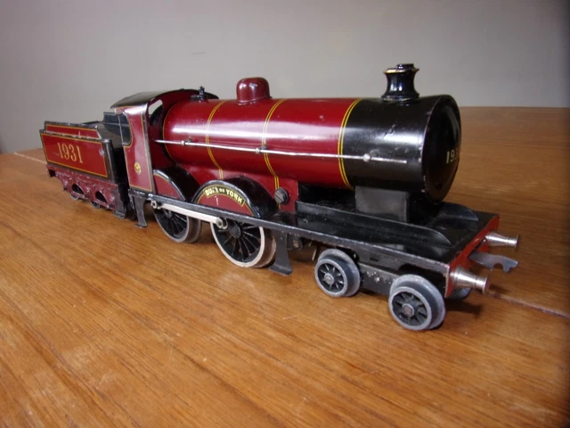 BASSETT LOWKE/BING"O"- DUKE OF YORK LOCO & TENDER- C/W-good runner-unboxd c1931