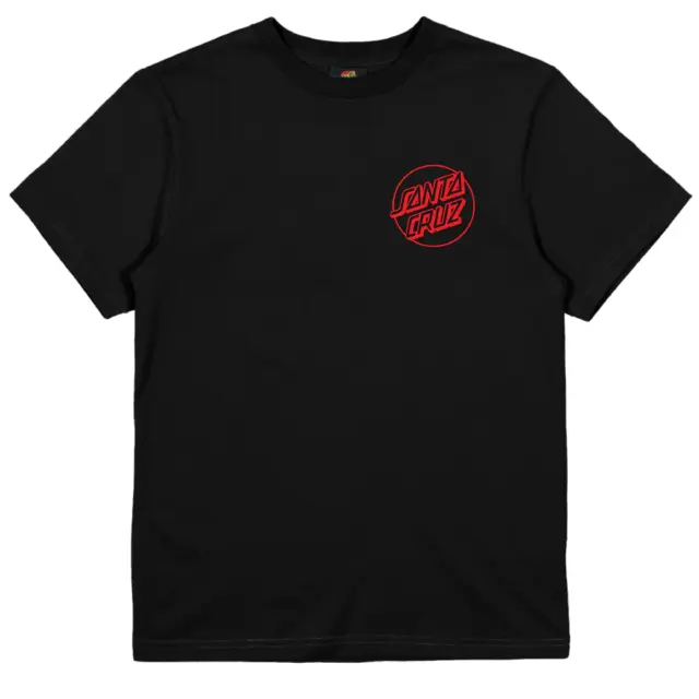 Santa Cruz OS Opus Screaming Hand T-Shirt Black