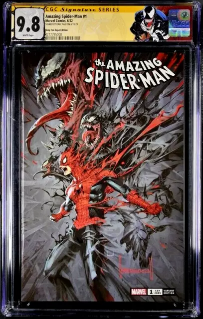 Amazing Spider-Man #1 Cgc Ss 9.8 Kael Ngu Exclusive Variant Venom Carnage Knull