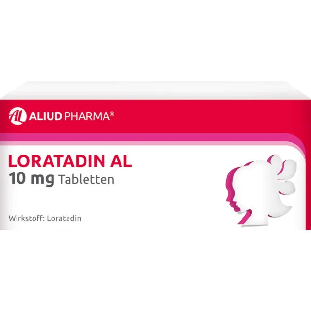 Loratadin AL 10 mg Tabletten Antiallergikum, 50 St. Tabletten 1653951