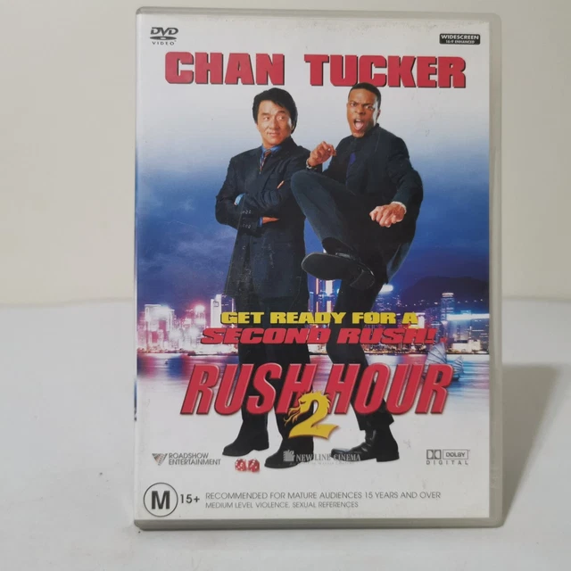 RUSH HOUR 2 DVD Jackie Chan Chris Tucker Fast Free Postage £5.19 ...