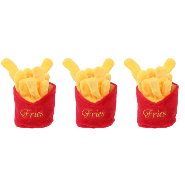 3 pcs Hund Quietschende Spielzeug Pet Plüsch Spielzeug Welpen Kauen Spielzeug