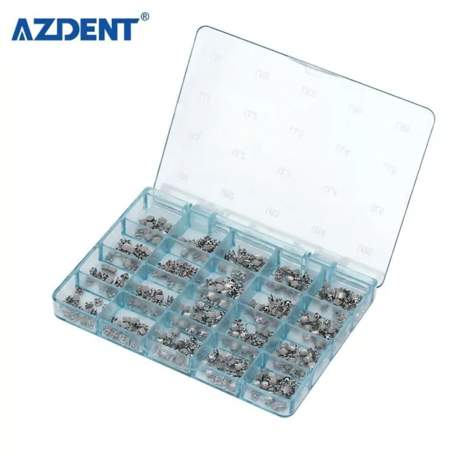 Dental Orthodontic Metal Brackets Braces Mini MBT /Roth 022 018 Hooks 3 4 5